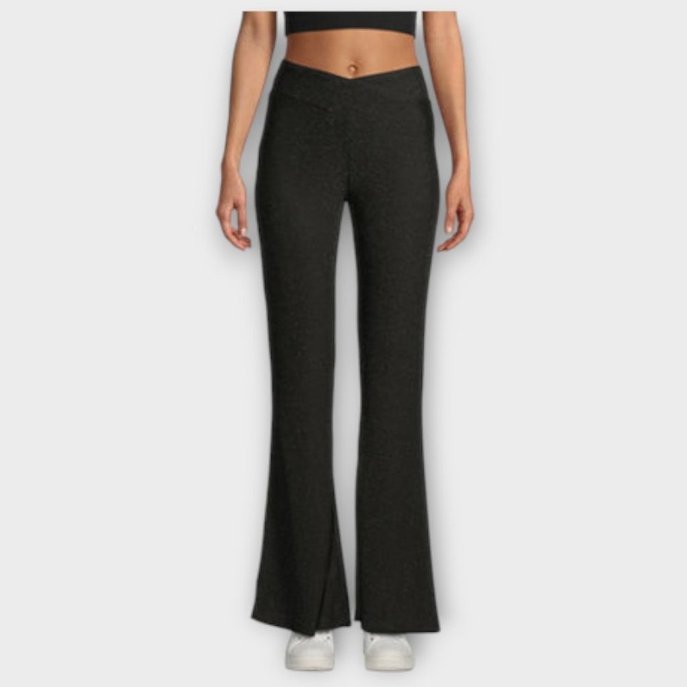 NWT ARIZONA JEAN CO. BLACK SPARKLE PULL ON STRETCH PANTS (XXL)